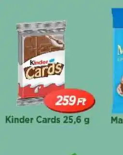 Real Kinder Cards ajánlat
