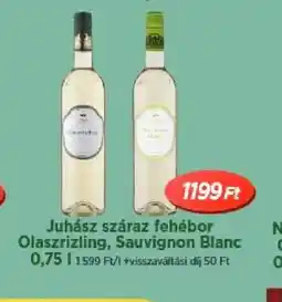 Real Juhász száraz fehérbor ajánlat