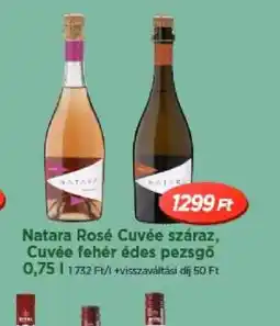 Real Natara Cuvée pezsgő ajánlat