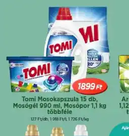 Real Tomi Mosokapszula, Mosgél, Mospor ajánlat