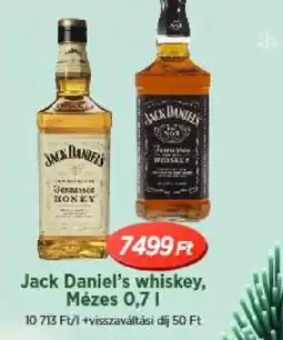 Real Jack Daniel's whiskey ajánlat