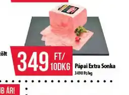 Coop Pápai Extra Sonka ajánlat