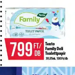 Coop TENTO Family Deli Toalettpapír ajánlat