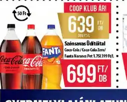 Coop Coca-Cola/Fanta Üdítőital ajánlat