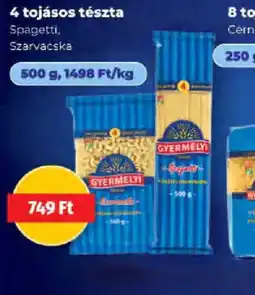 Coop GYERMELYI 4 tojásos tészta ajánlat