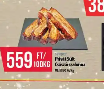 Coop Privát Sült Császárszalonna ajánlat