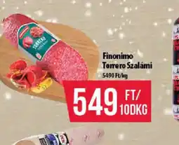 Coop Finonimo Torrero Szalámi ajánlat