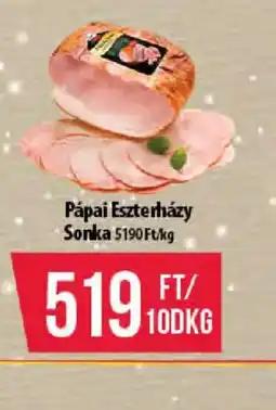 Coop Pápai Eszterházy Sonka ajánlat