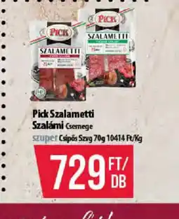 Coop PICK Szalametti Szalámi ajánlat