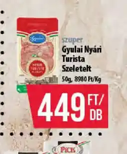 Coop Gyulai Nyári Turista Szeletelt ajánlat