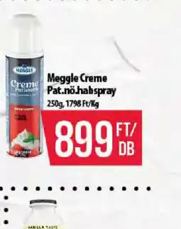 Coop Meggle Creme habspray ajánlat