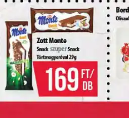 Coop Zott Monte Snack ajánlat
