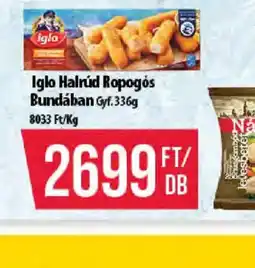 Coop Iglo Halrúd Ropogs Bundában ajánlat
