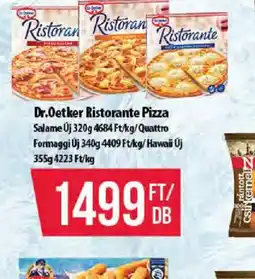 Coop Dr. Oetker Ristorante Pizza ajánlat