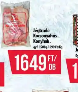 Coop Jégtrade Kocsanyahús ajánlat