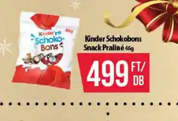 Coop Kinder Schokobons Snack Praliné ajánlat