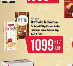 Coop FERRERO ROCHER Táblás ajánlat