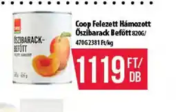Coop Coop Őszibarack Befőtt ajánlat