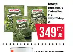 Coop Kotányi fűszerek ajánlat
