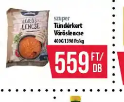 Coop Tündérkert Vöröslencse ajánlat