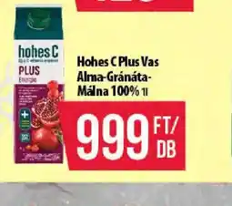 Coop Hohes C Plus Vas Alma-Gránátá-Málna ajánlat