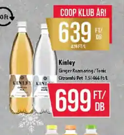 Coop Kinley Ginger Rosemary/Tonic ajánlat