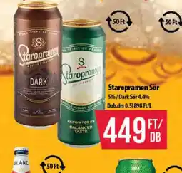 Coop Staropramen Sör ajánlat