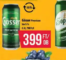 Coop Gösser Premium Sör ajánlat