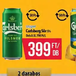 Coop Carlsberg Sör ajánlat