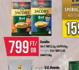 Coop JACOBS instant kávé ajánlat