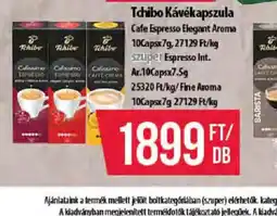 Coop Tchibo Kávékapszula ajánlat