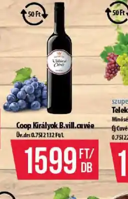 Coop Coop Királyok B.vill.cuvée ajánlat