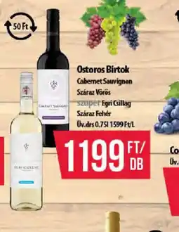 Coop Ostoros Birtok bor ajánlat