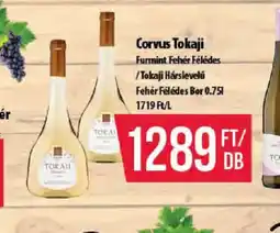 Coop Corvus Tokaji ajánlat