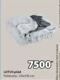 JYSK LOTUS pléd ajánlat