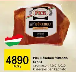Tesco Pick Békebeli frikandó sonka ajánlat