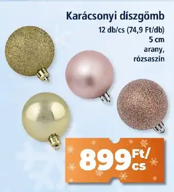 Goods Market Karácsonyi díszgömb ajánlat
