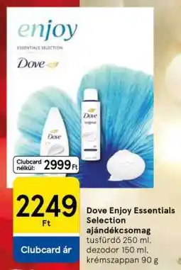 Tesco Dove Enjoy Essentials Selection ajándékcsomag ajánlat