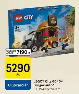 Tesco LEGO City 60404 Burger autó ajánlat