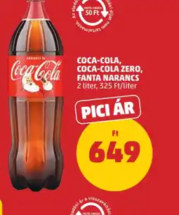 PENNY COCA-COLA üdítőital ajánlat