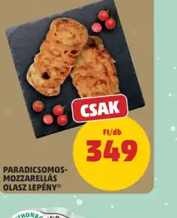 PENNY PARADICSOMOS-MOZZARELLÁS OLASZ LEPÉNY ajánlat