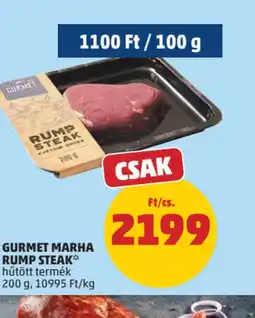 PENNY GURMET MARHA RUMP STEAK ajánlat