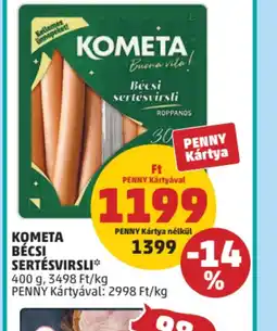 PENNY KOMETA BÉCSI SERTÉSVIRSLI ajánlat