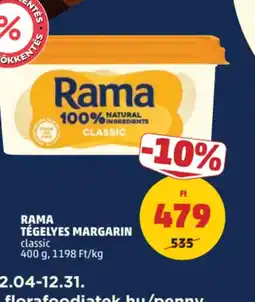 PENNY RAMA TÉGELYES MARGARIN ajánlat