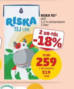 PENNY RISKA TEJ ajánlat