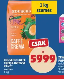 PENNY EDUSCHO CAFFÈ CREMA INTENSE KÁVÉ ajánlat