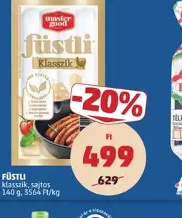 PENNY Master Good FÜSTLI Klasszik ajánlat