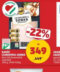 PENNY KARÁT CSIRKEMELL SONKA ajánlat