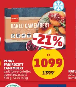 PENNY PENNY PANÍROZOTT CAMEMBERT ajánlat