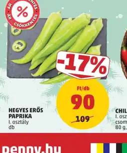 PENNY HEGYES ERŐS PAPRIKA ajánlat